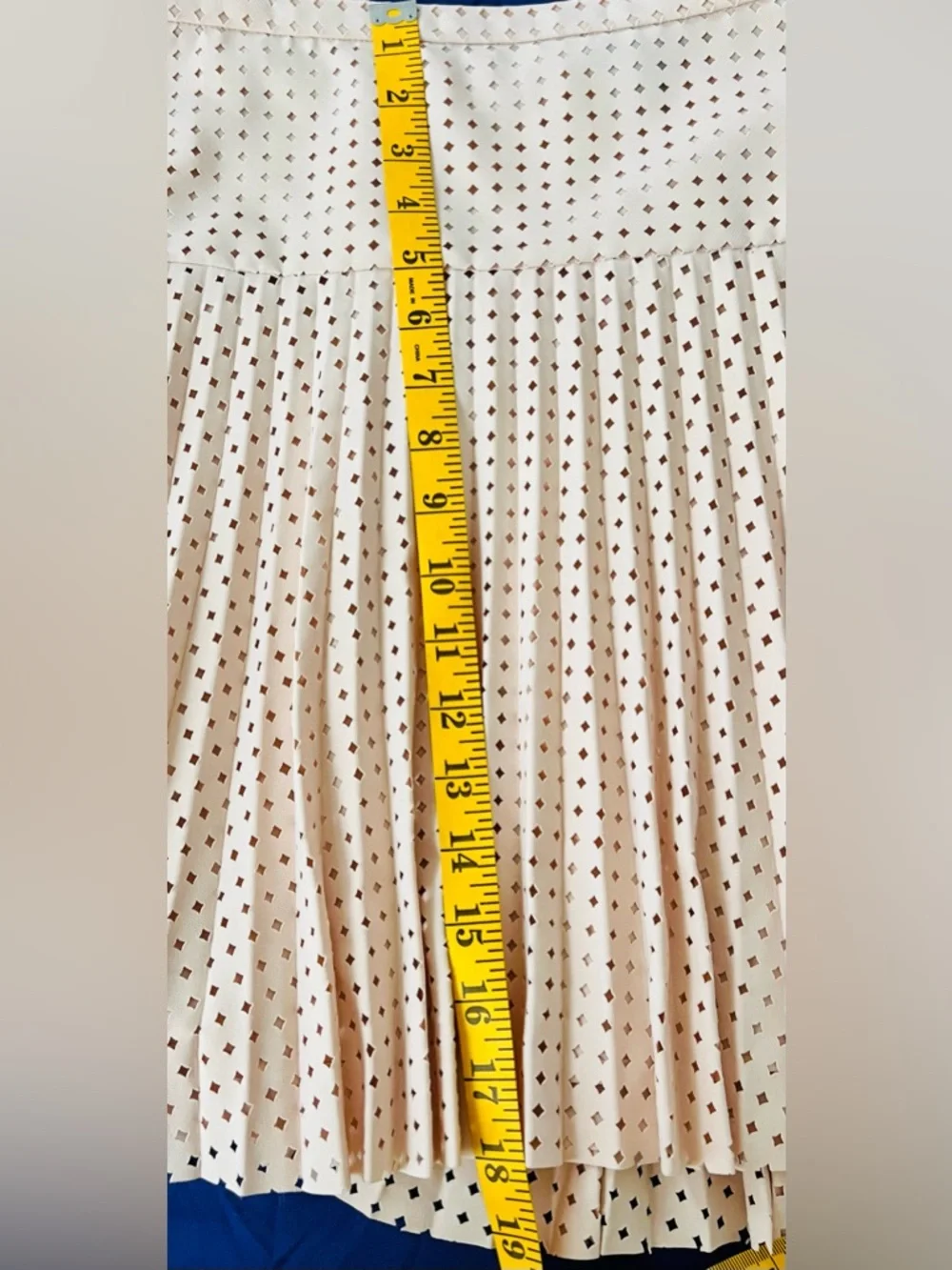 J.Crew Blush Pink Laser Cut Pleated Perforated A-Line Mini Preppy Chic Skirt 2